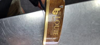 Used LOUISVILLE GOLF PERSIMMON/BRASS LOUIE Mens Putter RH 11497-C000155221