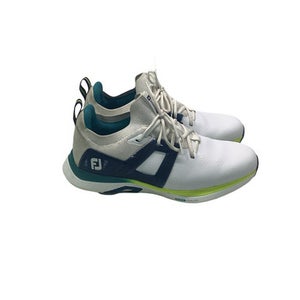 Used Foot Joy HYPERFLEX Mens Golf Shoes White Senior 11.5 11347-S000263348