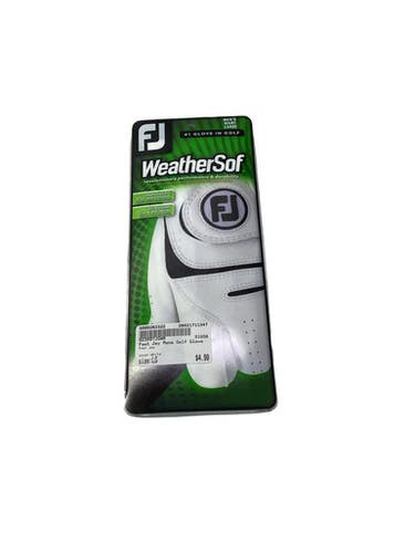 Used Foot Joy Mens Golf Glove White LG 11347-S000263322