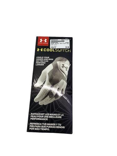 Used Under Armour Mens Golf Glove White LG 11347-S000263324