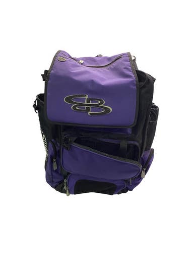 Used Bombah BAT BACKPACK BB/SB Player Backpack Purple 11347-S000263303