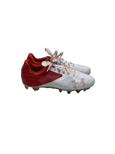 Used Under Armour Soccer Cleats Red And White Senior 10 11347-S000263293