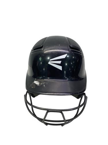 Used Easton EASTON BLACK W/MASK 7 1/8- 7 3/4 Batting Helmet w/Mask Black One Size 11347-S000263289