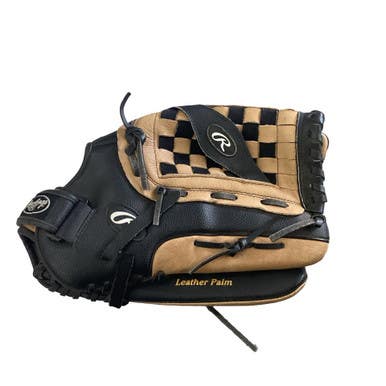 Used Rawlings RSB SOFTBALL SERIES SS14BR BB/SB Glove RH Throw Black And Tan 14" 11760-S000087413