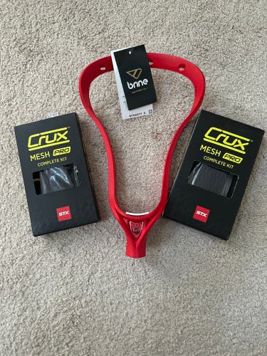 BUNDLE!!! 2 mesh kits + Brine Dynasty Elite 2 Unstrung Head (New)