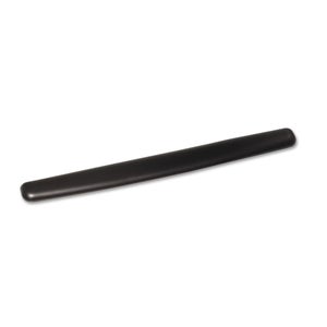 3M Gel Wrist Rest - 2.50" x 25" Dimension - Black - 1 Pack