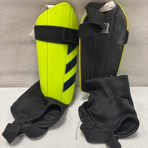 Used Adidas Soccer Shin Guards Youth Yellow MD 11490-S000268753