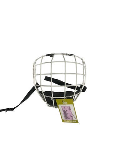 Used CCM Hockey Wire Mask White MD 11847-S000032719