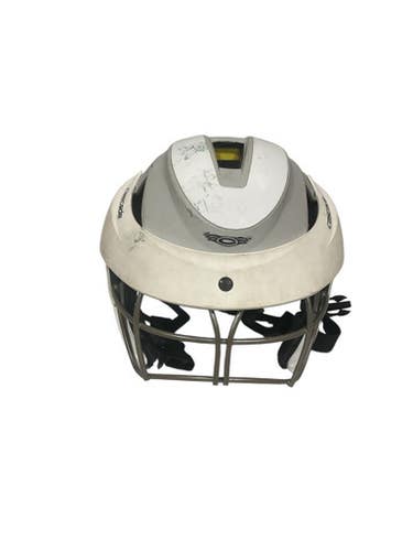 Used Cascade Lacrosse Helmet Grey SM 11847-S000032716