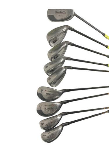 Used Adams Golf IDEA Mens Complete Set RH 9 Piece 11847-S000032702