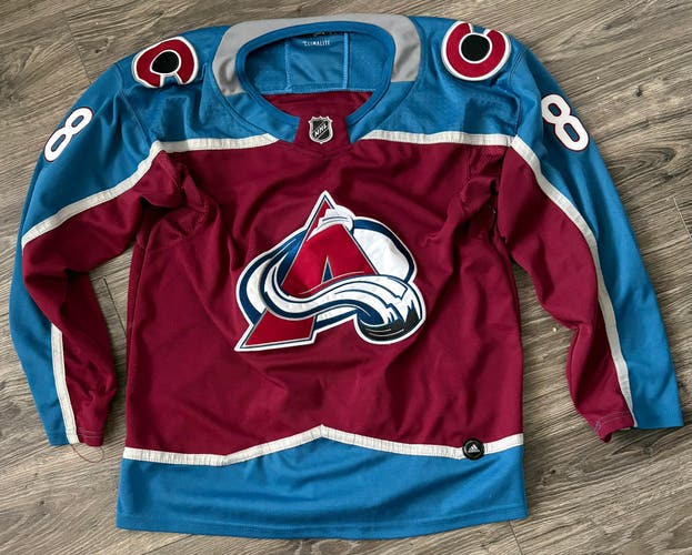 Cale Makar #8 Colorado Avalanche Size 54 (XL) Men's Adidas Jersey (Used)