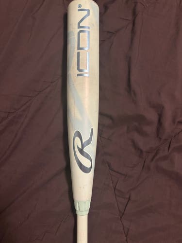 2026 Rawlings Icon BBCOR Certified Bat (-3) 29 oz 32" (Used)
