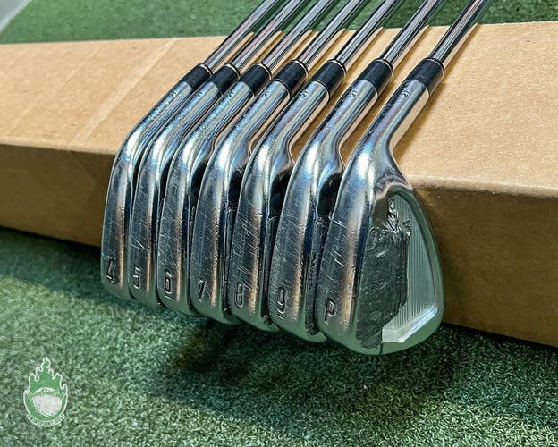 Used Tour Issue Callaway X-Forged CB Irons 4-PW Extra Stiff Steel Golf Set