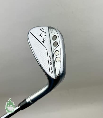Callaway Jaws Raw S Grind Wedge 50*-10 Hi-Rev 125g Stiff Flex Steel Golf Club