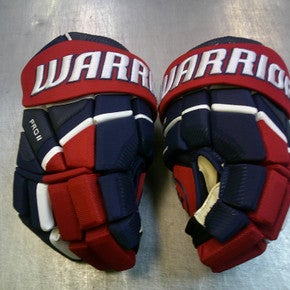 Used Warrior PRO SERIES II Senior Gloves Navy Blue 14" 11339-S000198524
