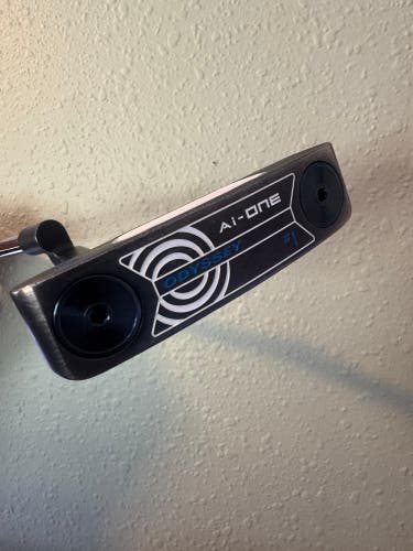Blue Men's Odyssey Ai-One Blade Left Hand Putter 35" (Used)