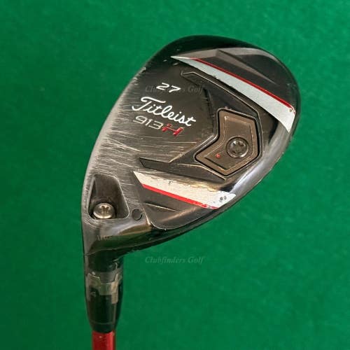 LH Titleist 913H 27 Hybrid Mitsubishi Rayon Bassara 60HYB Graphite Seniors