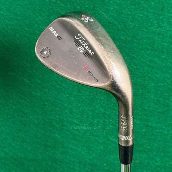 Titleist Vokey SM6 Nickel 56-10S 56 Sand Wedge Vokey Design Steel Wedge Flex