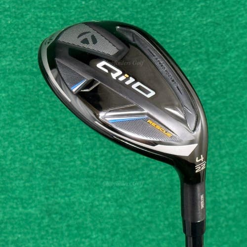 TaylorMade Qi10 Rescue 22 4 Hybrid Ventus TR Blue HB 7-S Graphite Stiff w/HC