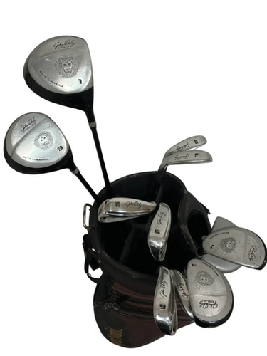 Used John Daly Gold RH Mens Package Golf Set w/ Taylormade Bubble Bag 11692-S000146294
