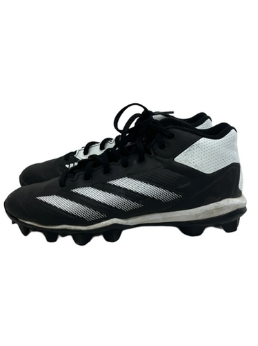 Used Adidas Adizero Impact Mens 6.5 FB Cleats Black And White  11692-S000146253