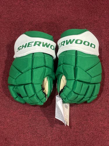 Minnesota Wild reverse retro gloves Sher-Wood Rekker Morph 1 Gloves 15" (New) Item#SW15W