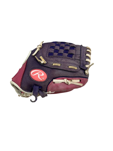 Used Rawlings Highlight 10" Glove T-ball Purple And Pink 11692-S000146247