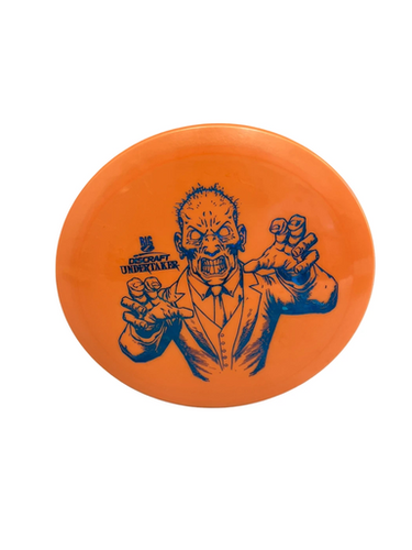 Used Discraft BIG Z UNDERTAKER Disc Golf Driver Orange 175g 11692-S000146099