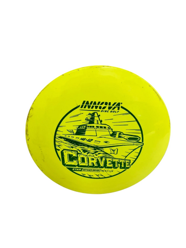 Used Innova STAR CORVETTE Disc Golf Driver Yellow 171g 11692-S000146105