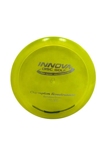 Used Innova CHAMPION ROADRUNNER Disc Golf Driver Yellow 175g 11692-S000146104