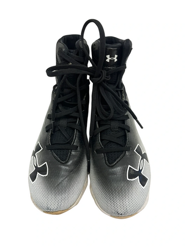 Used Under Armour LEADOFF Jr FB Cleats Black Junior 03 11692-S000146118