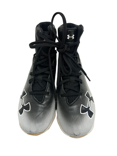 Used Under Armour LEADOFF Jr FB Cleats Black Junior 03 11692-S000146118