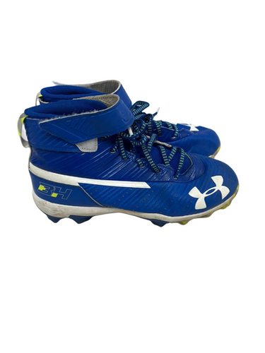 Used Under Armour HARPER BB/SB Cleats Royal Blue Junior 05 11692-S000146134