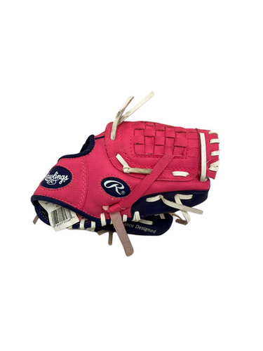 Used Rawlings PLAYERS SERIES BB/SB Glove T-ball Pink 9" 11692-S000146142