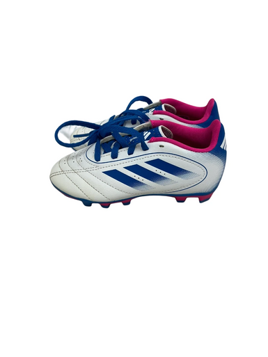 Used Adidas GOLETTO Soccer Cleats White Youth 10.0 11692-S000146144