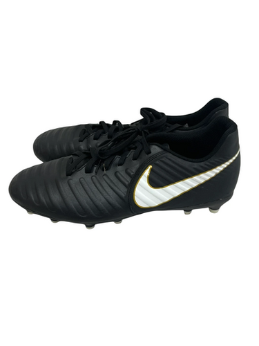 Used Nike TIEMPO Soccer Cleats Black Senior 9.5 11692-S000146148