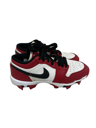 Used Nike JORDAN 1 LOW BB/SB Cleats Cardinal And White Junior 03.5 11692-S000146172