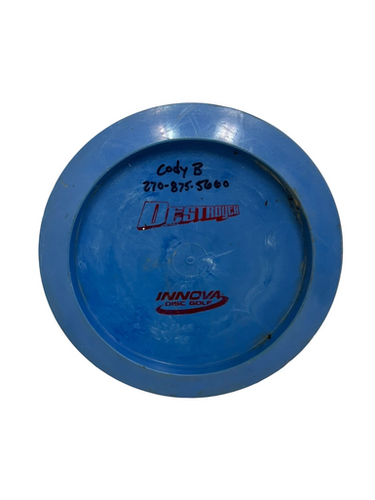 Used Innova DESTROYER Disc Golf Driver Royal Blue 11692-S000146183
