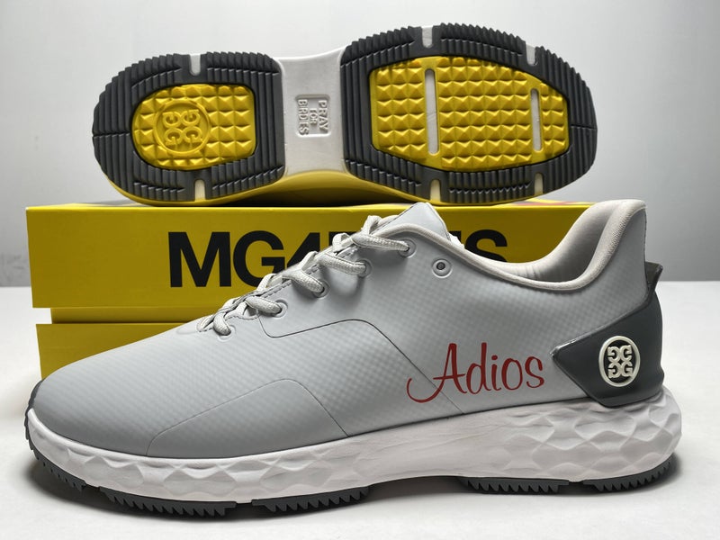 G/Fore MG4 Plus Waterproof Golf Shoes Grey Men's SZ 13 (G4MF20EF26)