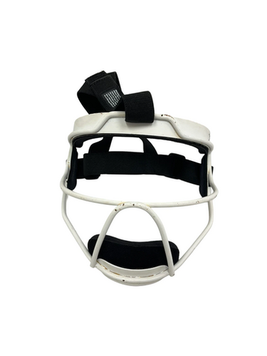 Used Mizuno YOUTH BB/SB Fielders Mask White One Size 11692-S000146228