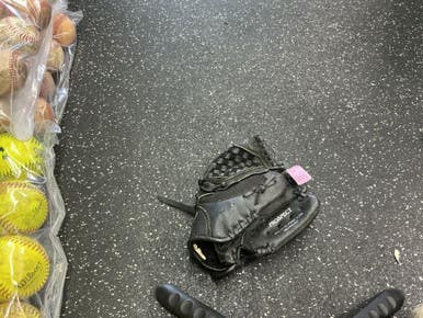 Used Mizuno GPP 1000YS BB/SB Glove RH Throw Black 10" 10743-S000464180