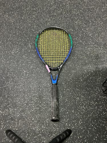 Used Prince EXTENDER BLAST 700PL Adult Tennis Racquet Navy Blue 4 1/2" 10743-S000464278