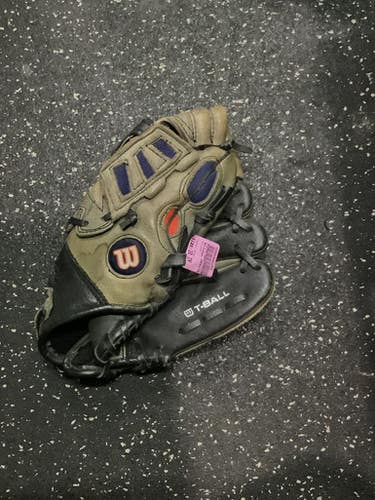 Used Wilson A0425EX10 BB/SB Glove RH Throw Grey 10" 10743-S000466292