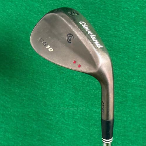 Cleveland CG10 CMM Black 52 Gap Wedge Stepped Steel Wedge Flex