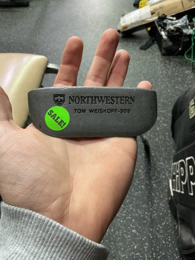 Northwestern Used Right Handed Men's Mallet Putter