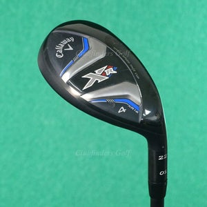 Callaway XR16 OS 22 4 Hybrid Mitsubishi Rayon Fubuki AT 50 Seniors *Dent*