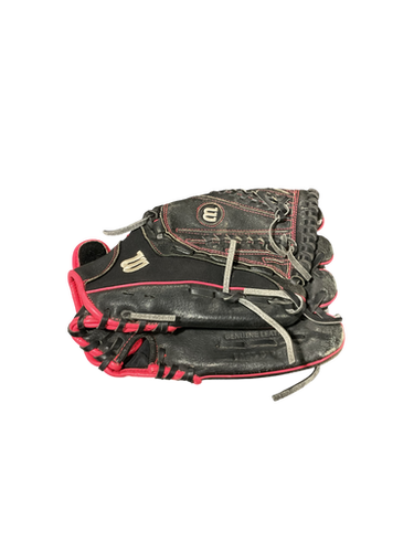 Used Wilson FLASH FP BB/SB Glove RH Throw Black 12" 11834-S000046117