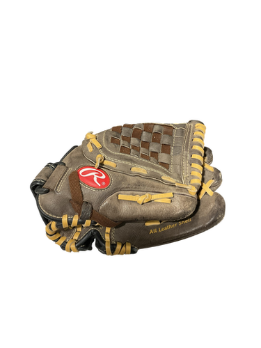 Used Rawlings HIGHLIGHT 11.5IN BB/SB Glove RH Throw Brown 11 1/2" 11834-S000046113