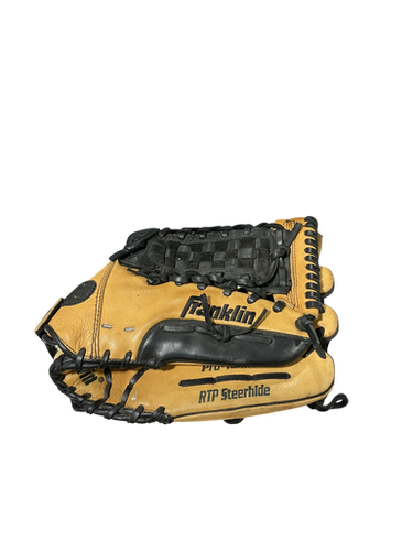 Used Franklin RTP STEERHIDE BB/SB Glove RH Throw Brown 13" 11834-S000046114