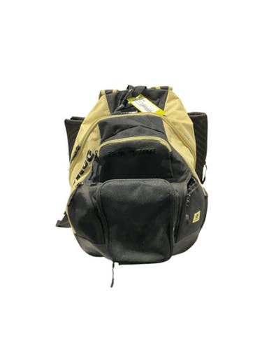 Used Demarini BLK/GOLD BAG BB/SB Player Carry Bag Black 11834-S000046099